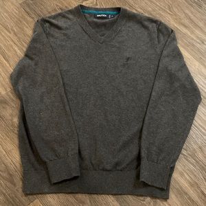 Mens or womens grey Nautica sweater